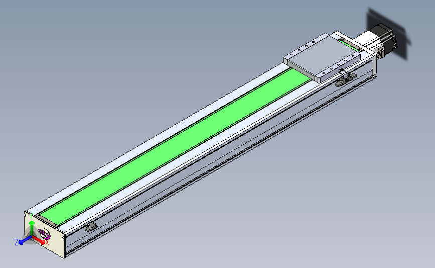 丝杠滑台-全封闭EC17-Lx-C-S1050-BC-P75-D3