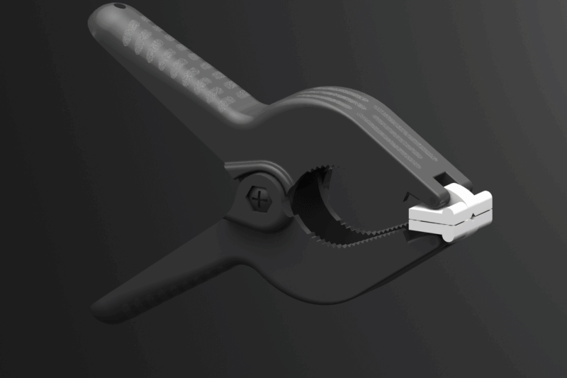 弹簧夹_SOLIDWORKS 2014_模型图纸下载 懒石网