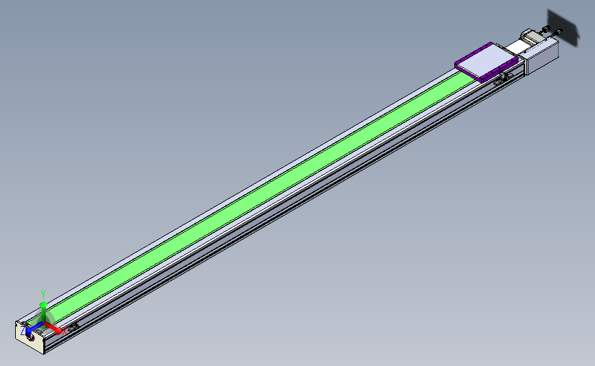同步带滑台-全密封BC13H-L45-S2000-R-P40-D3