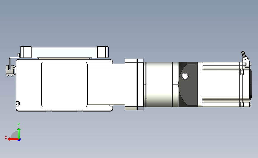 同步带滑台-全密封BC17-L100-C-S2300-L-P75-D3-N3_STEP_模型图纸下载 – 懒石网