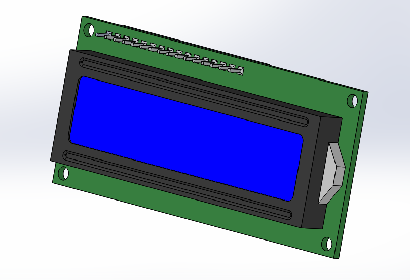 带串行接口的 LCD 模块