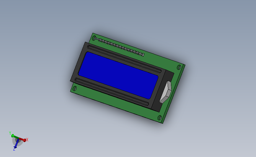 带串行接口的 LCD 模块