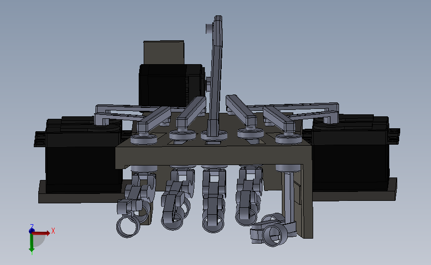 简易外骨骼手套模型3D图纸 Solidworks设计