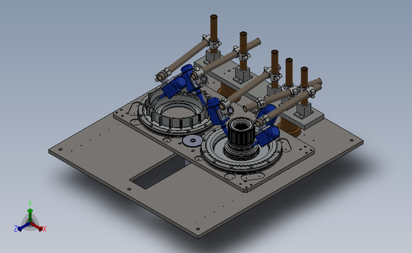 离合器润滑机三维建模图纸 solidworks设计 附STEP格式