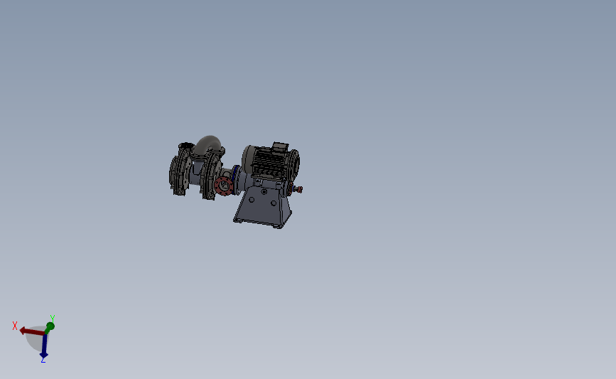 泥浆泵3D数模图纸 Solidworks设计 附IGS