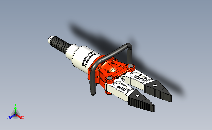holmatro破拆工具钳3D图纸 STEP格式