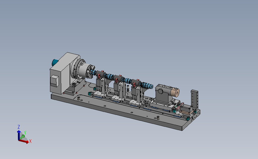 凸轮轴夹具装配图3D模型图纸 Solidworks设计