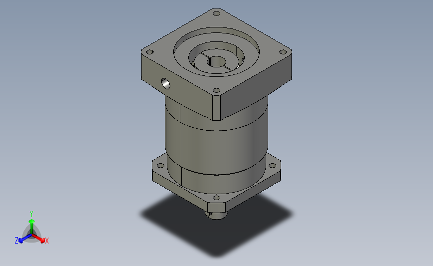 麒浚减速机PF120双级-3D-25