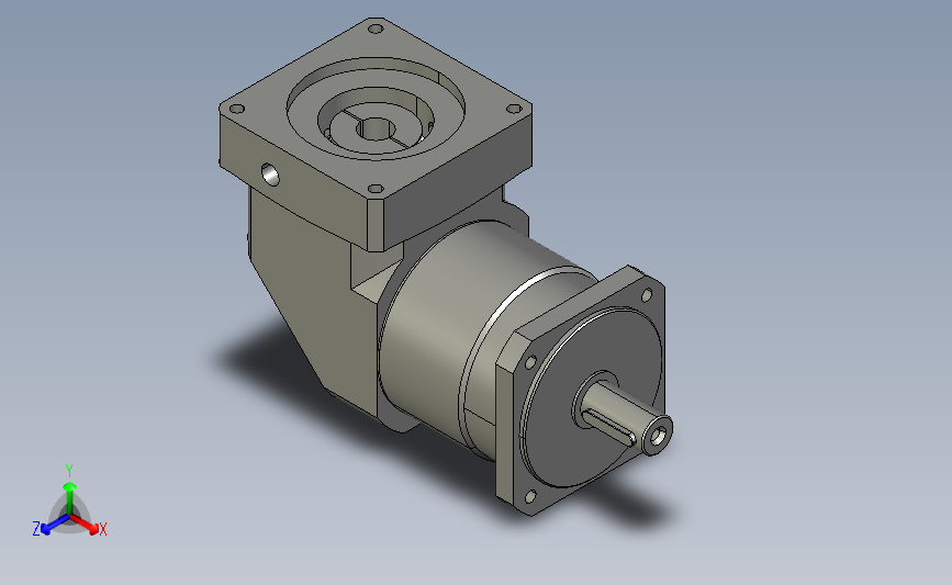 麒浚减速机ZPF120双级-3D-25