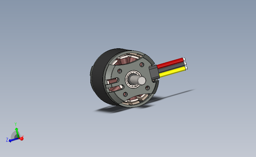 小型智能扫地机器人机构3D图纸 SOLIDWORKS设计 附x_t格式