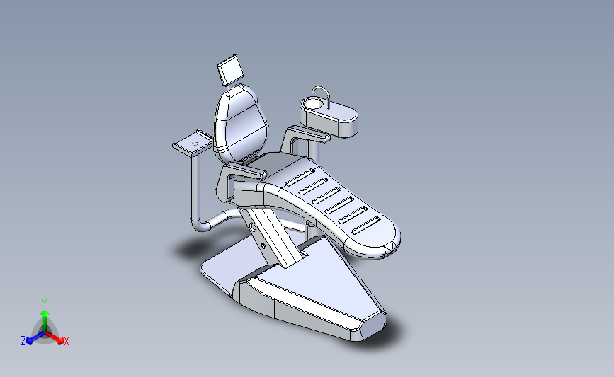 牙科椅模型3D图纸