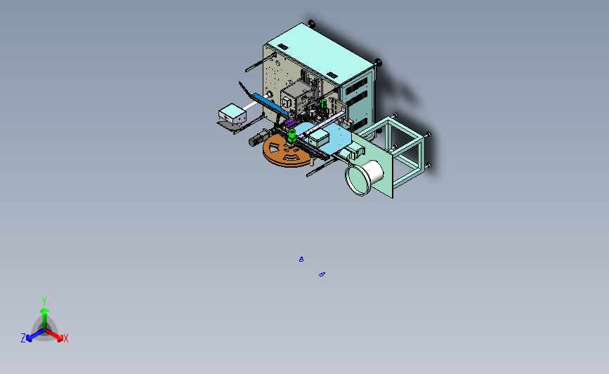 一般插针机整套图纸 自动插针机3D模型 STP格式