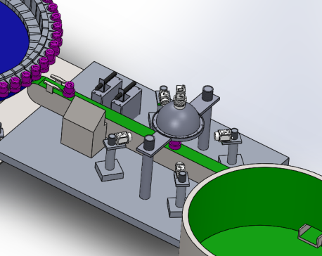 医疗设备检测系统3D模型 Solidworks设计