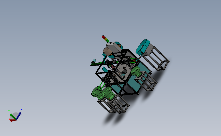 医药配件组装机3d模型图纸 Solidworks设计 Solidworks 2012 模型图纸下载 懒石网