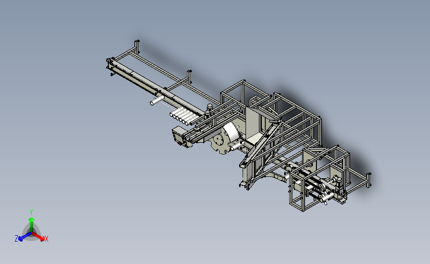 自动灌装封盖机3D数模图纸 STP IGS格式