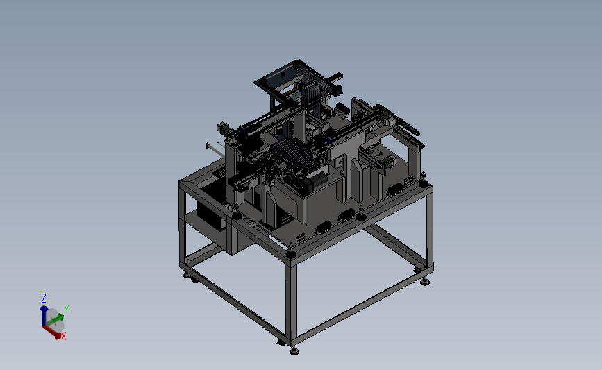 自动化焊机3D数模图纸 Solidworks设计