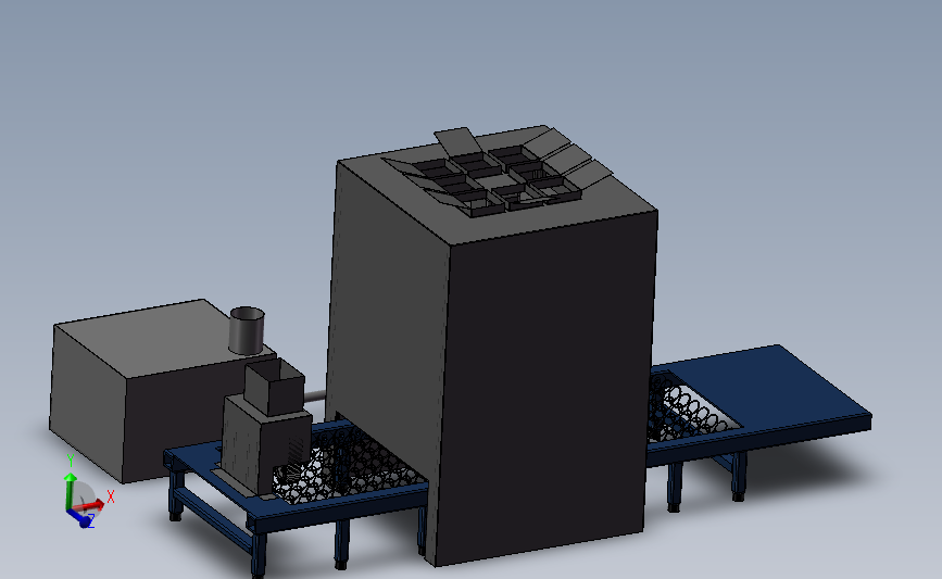 自动化食品包装机3D数模图纸 Solidworks设计 附STP