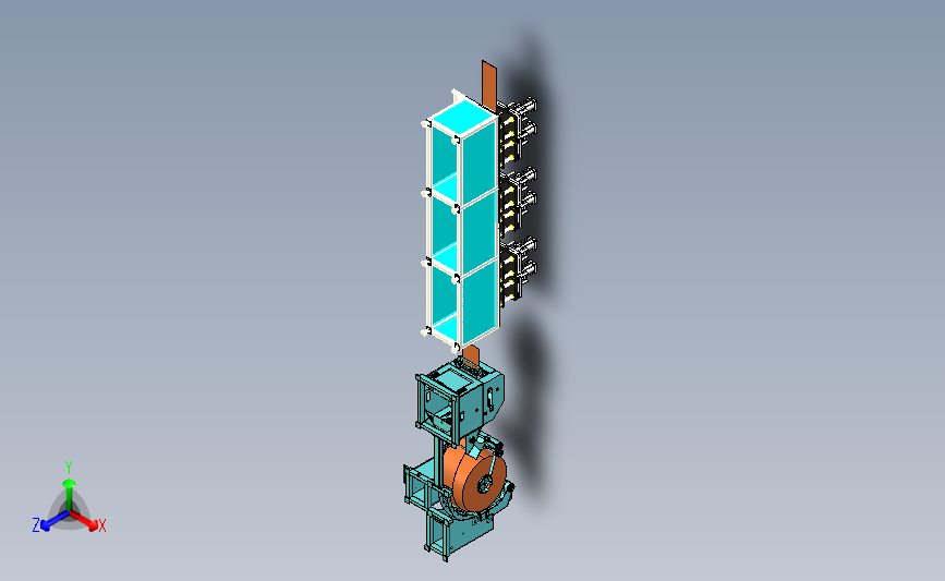 铜片自动化连续冲压设备