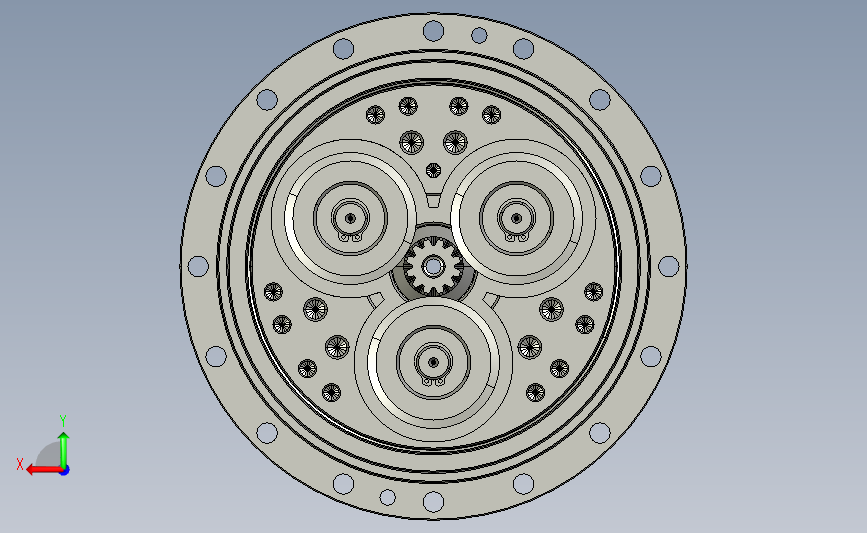 RV减速器常规产品外形图ZD-220BX- -RVE-B-B-24X48Key8L130-3001_STEP_模型图纸下载 – 懒石网