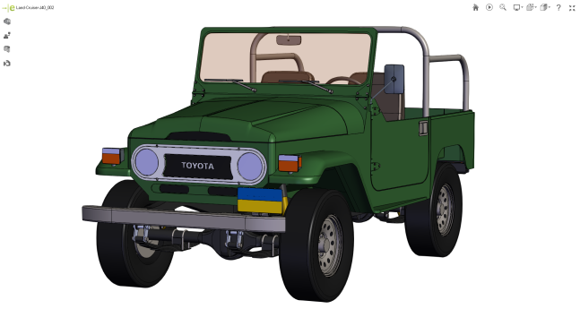 丰田陆地巡洋舰 J40