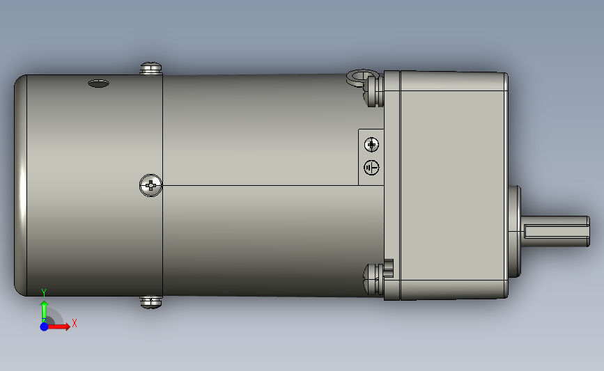 交流减速机5RK40GN-CM(5GN3K-18K) 正面视图