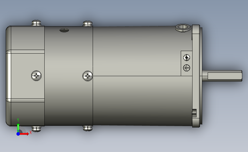 交流减速机5RK60A-CMF 正面视图