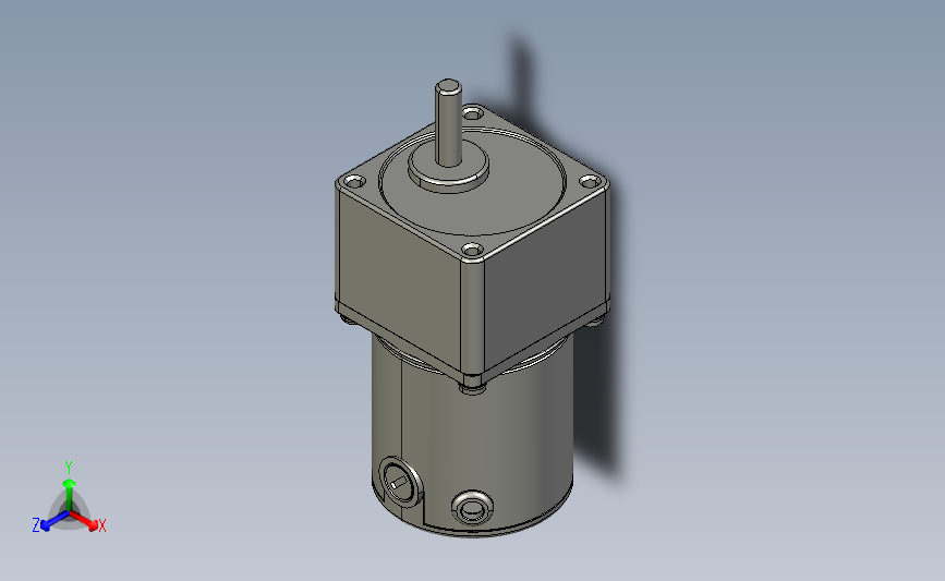 Z2D15W配2GNK型齿轮箱整机-57机壳外置