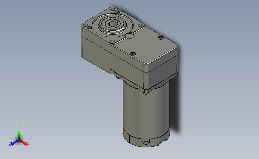 Z2D15W配2GNL型齿轮箱整机-77机壳内置