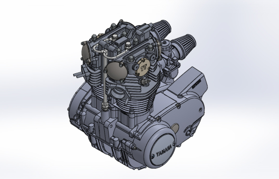 摩托车发动机yamaha-xs650-engine-stp-igs格式