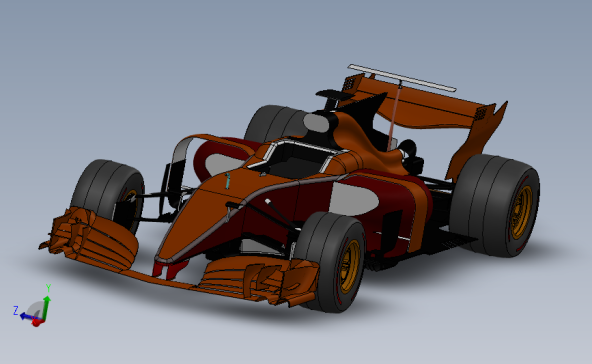 F1赛车模型图