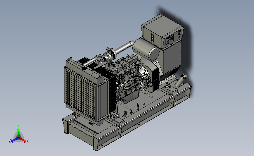 玉柴润威4D24TG系列柴油发电机组