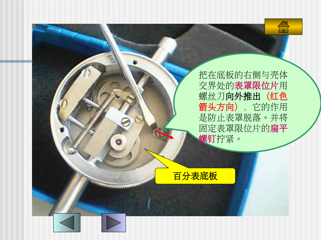 真百分表