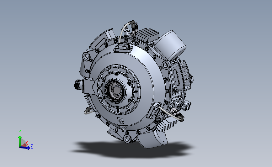 18_3d_model_3d_Engine_NEW_DD3_BigWindow发动机