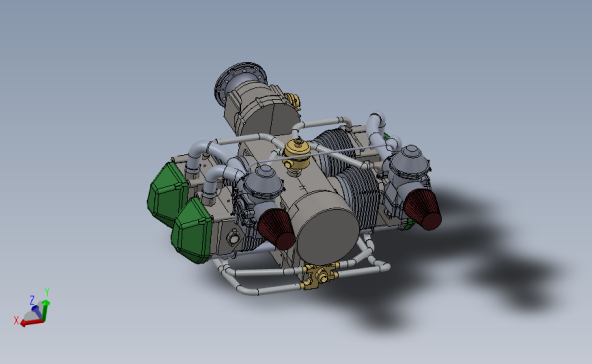 rotax912 水平对置发动机发动机