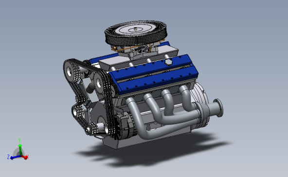 V8 Engine VMS-85发动机发动机