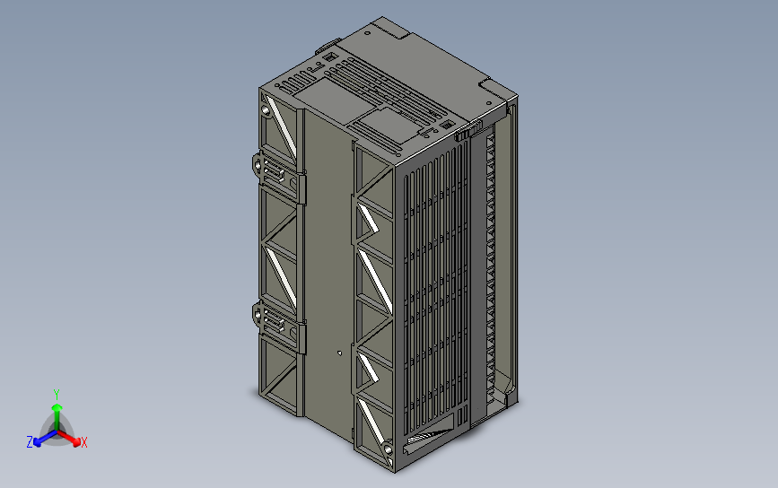 HCR2 图纸（3D）R系列可编程控制器及其扩展模块