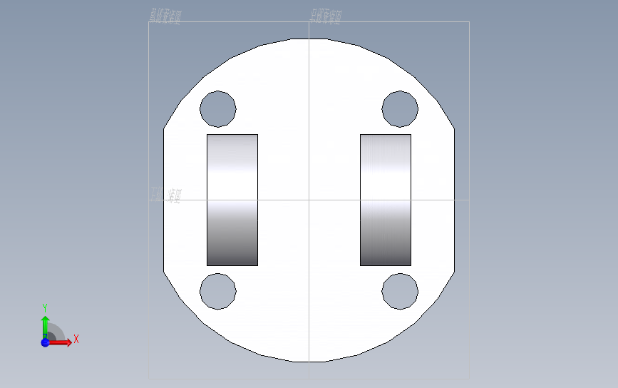 气缸附件CG-D080双耳环_SOLIDWORKS 2009_模型图纸下载 – 懒石网
