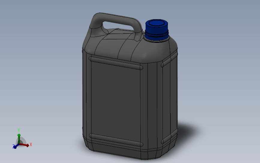 5L 塑料水壶