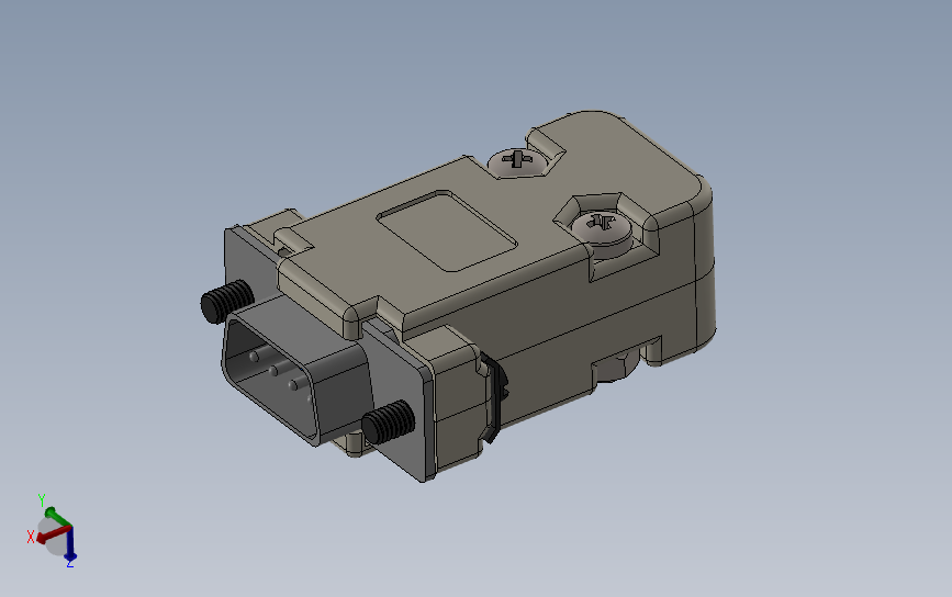 Db9连接器塑料盖
