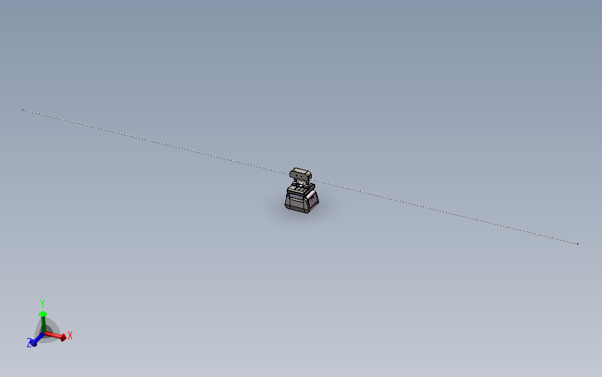 自带动力索道车sw18可编辑_SOLIDWORKS 2018_模型图纸下载 – 懒石网
