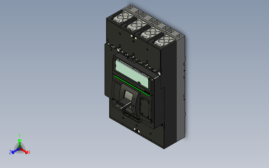 断路器_3D_STP_MCCB_M6D_4P