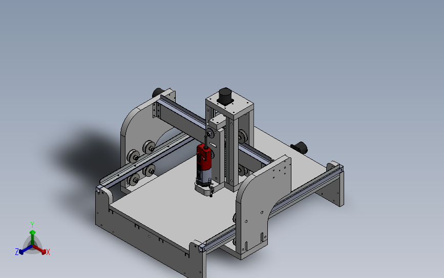 3 轴 CNC 路由器