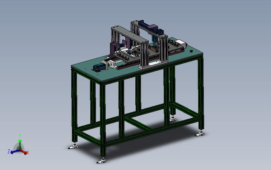 插座去毛刺打磨机3D图纸 Solidworks设计