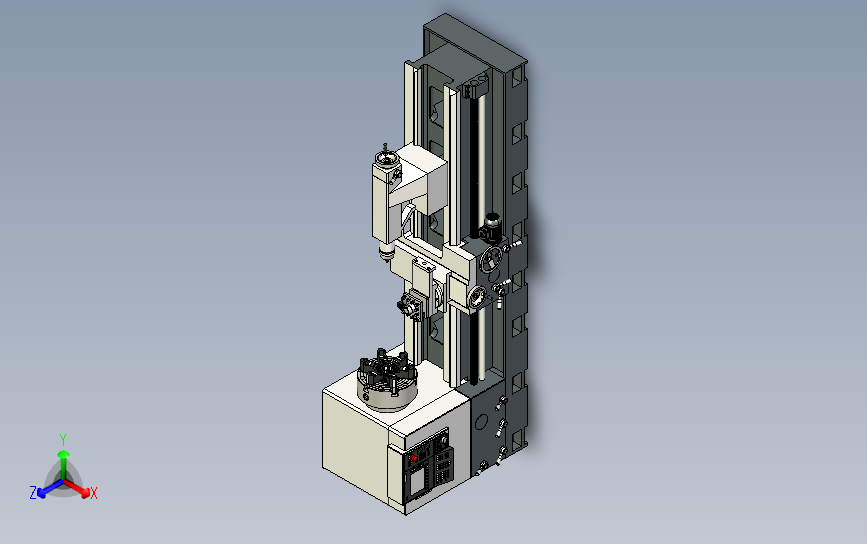 Tormo HD车床模型3D图纸 STEP格式