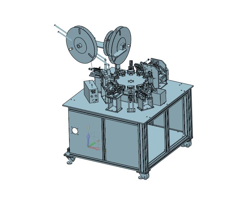 编带二极管晶体管裁剪弯角套保护套设备