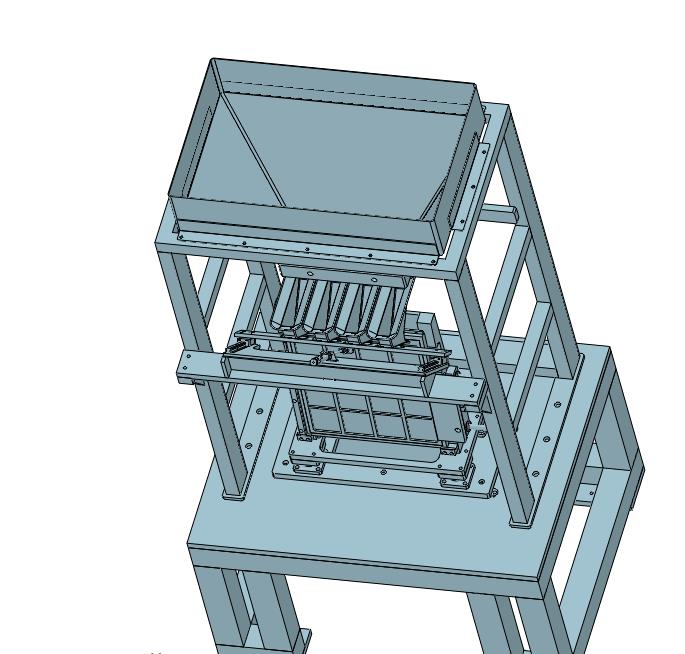 除尘器活性炭滤芯料斗定量装料机