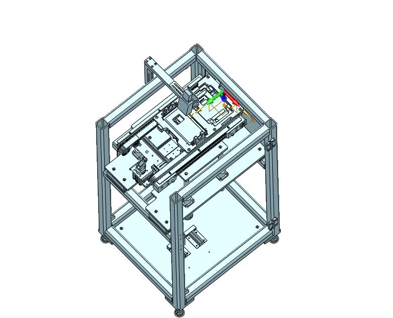带扫码枪的升降式托盘皮带输送带