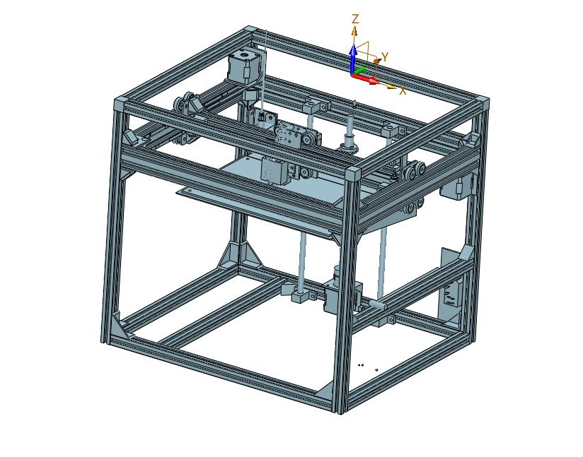 家用精度3dprinter近程3d打印机