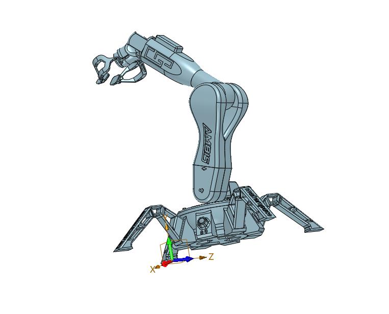 六轴关节型自动焊接设备机器人手臂