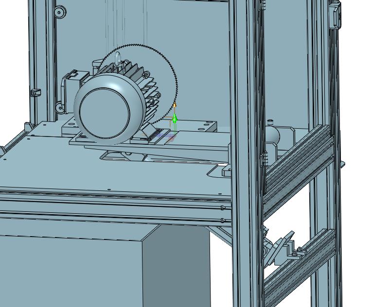 汽车泵体铸铝铸造件水口圆锯切除设备